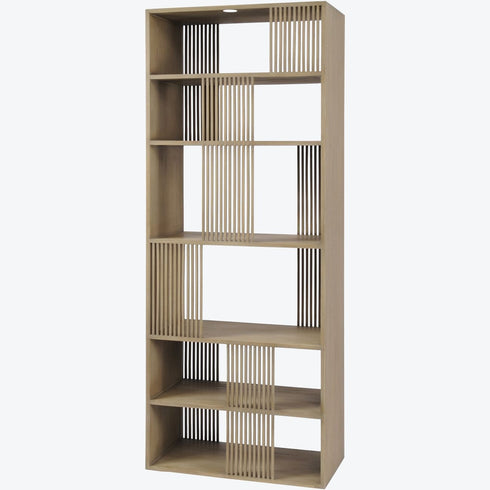 Libra Beaulieu Tall Midi Wood Shelving Unit